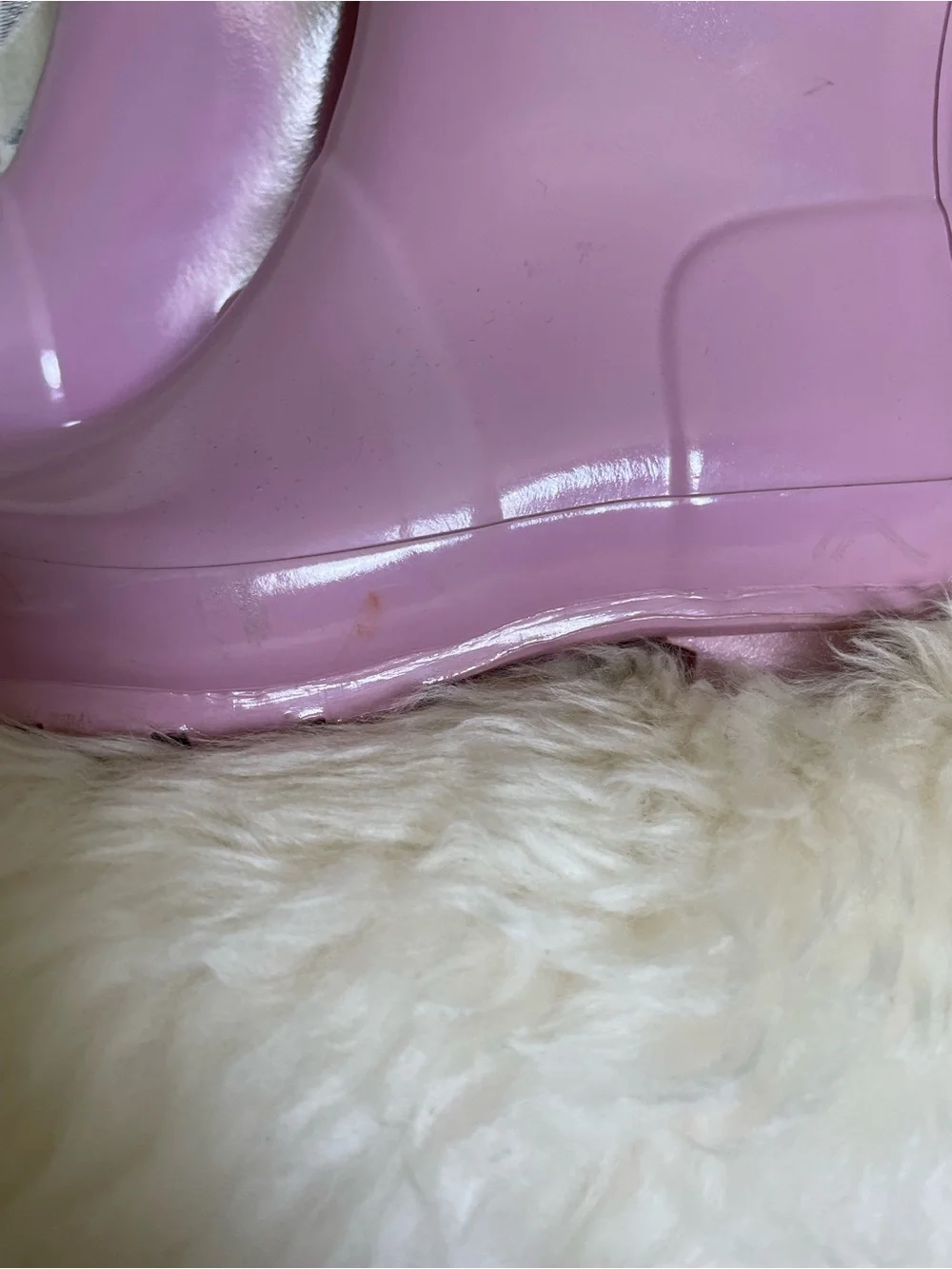 Hunter Kid’s Pink Gloss Knee-High Rain Boots